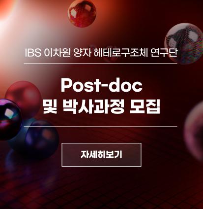 IBS 이차원 양자 헤테로구조체 연구단 Post-doc 및 박사과정 모집