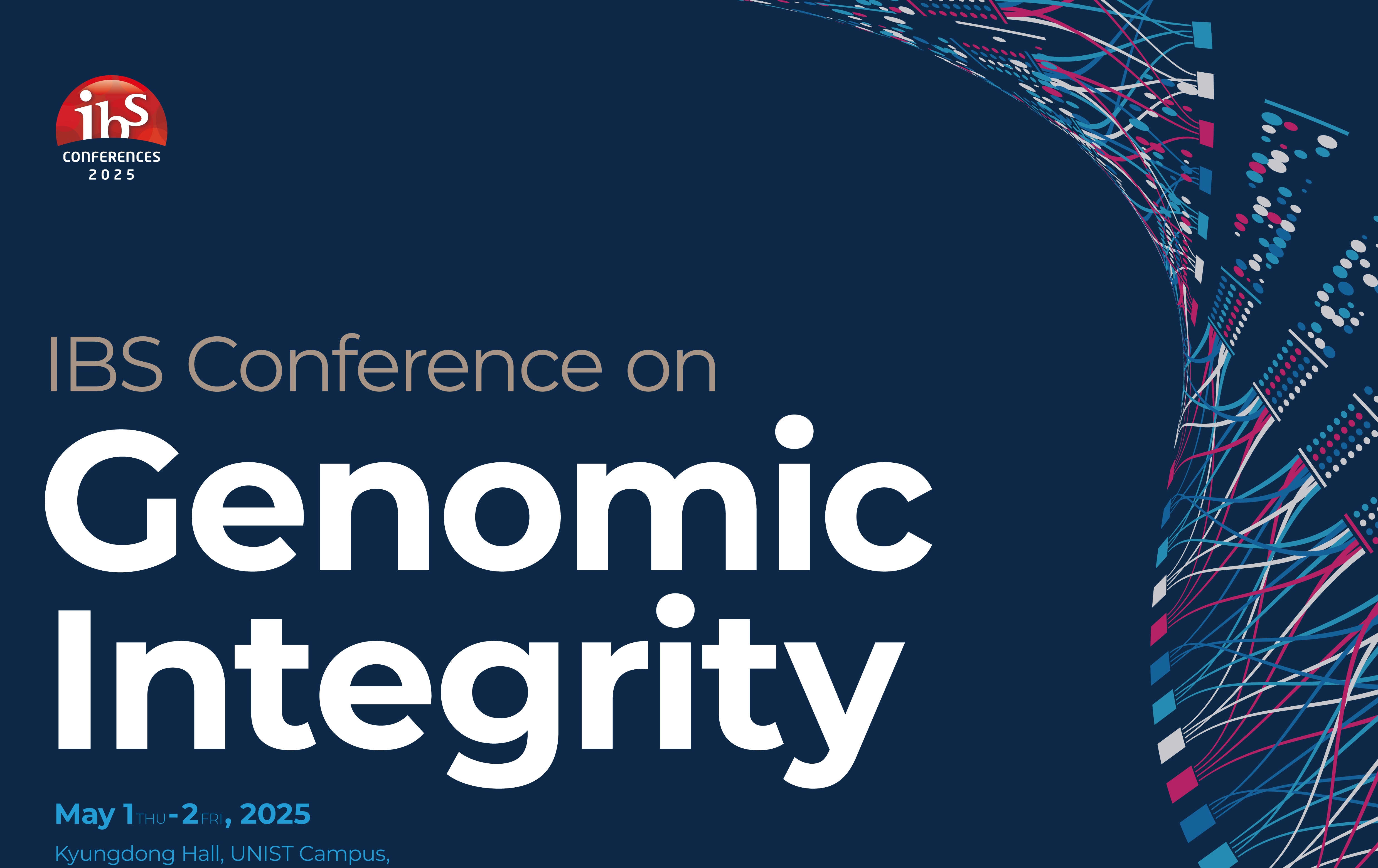 IBS Conference on Genomic Integrity (May 1-2, UNIST) image