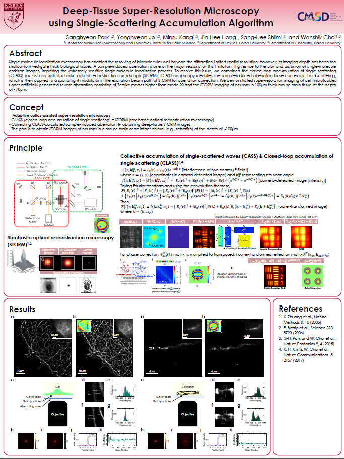 Deep-Tissue Super-Resolution Microscopy using Single-Scattering Accumulation Algorithm