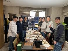 60th birthday dinner with disciples (January 13, 2025)