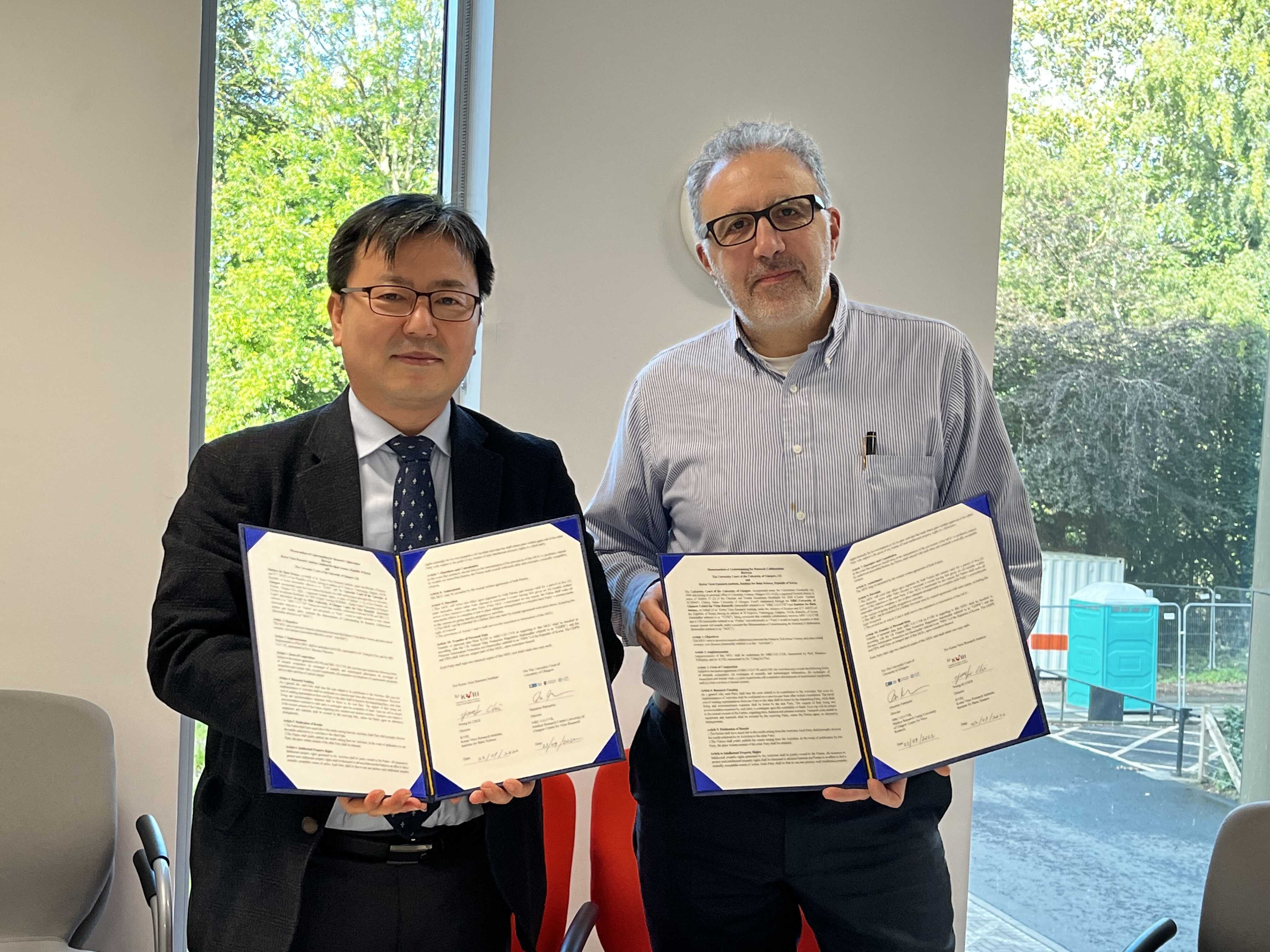 IBS, 英 최고 바이러스 연구기관과 감염병 대응 맞손 사진