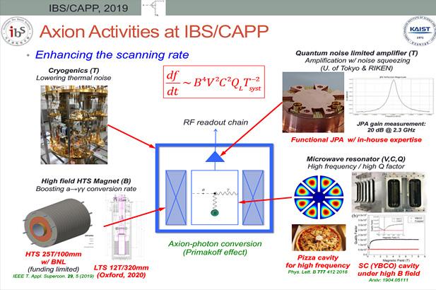 Axion Activities at IBS/CAPP