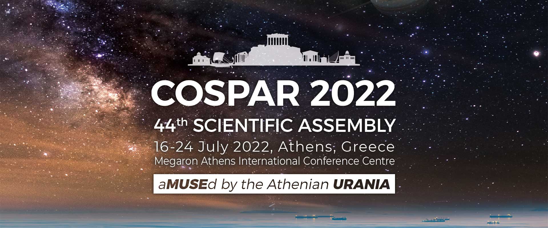 COSPAR 2022 44th Scientific Assembly(hybrid)
