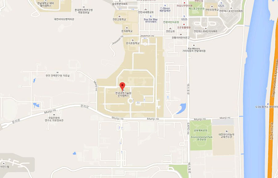 kaist map
