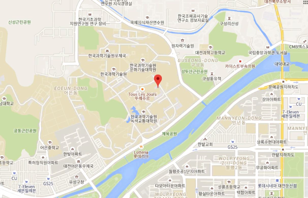 kaist map